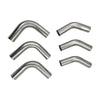6Pcs Exhaust Pipe Mandrel Bend 2" Inch 50.8mm 45 & 90 Degree Semi Bright Mild Steel