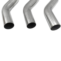 6Pcs Exhaust Pipe Mandrel Bend 2" Inch 50.8mm 45 & 90 Degree Semi Bright Mild Steel - image 6