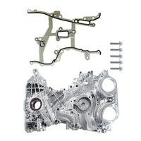 Front Timing Chain Cover Oil Pump With Gasket Fit For Chevrolet Cruze Sonic Trax 1.4 2011-2022 25195406 - image 3