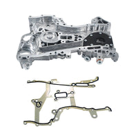 Front Timing Chain Cover Oil Pump With Gasket Fit For Chevrolet Cruze Sonic Trax 1.4 2011-2022 25195406 - image 4