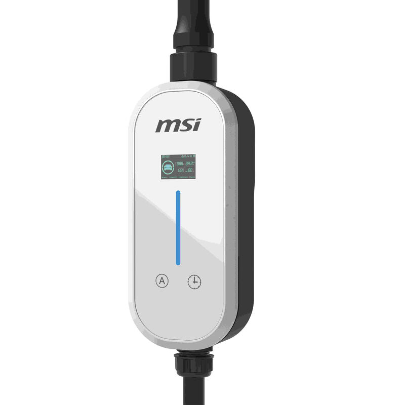 MSI Portable EV Charger White Ezgo 10A+15A+Home Kit Single Phase - image 3