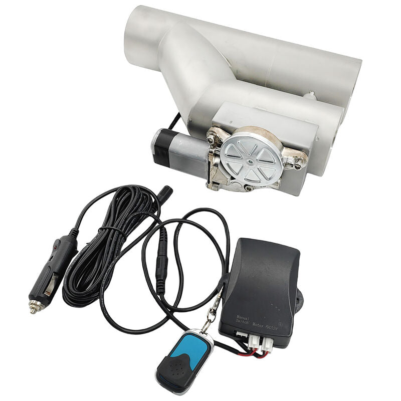 3 Inch Electric Exhaust Cut Off Dual Valve Y Pipe Dump Valve Set With Remote Control - image 10
