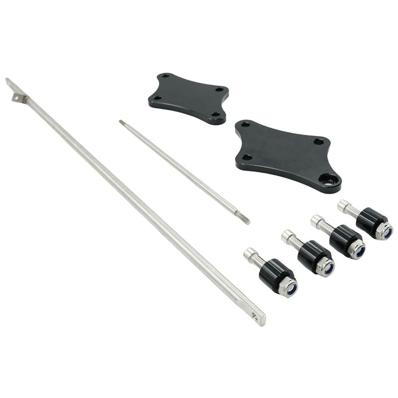 4" Forward Controls Extension Kit Fit For Yamaha XVS 650 V Star Custom Classic Silverado - image 3