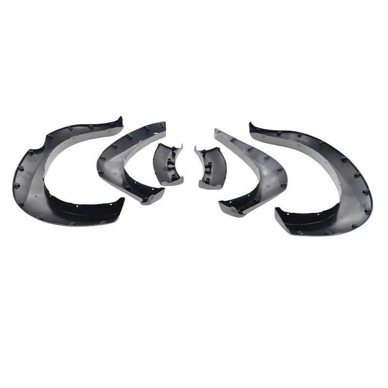 6 Pcs White Fender Flares Wheel Arch Fit For Toyota Hilux SR5 SR 2 & 4 Door 2011-2014 - image 4