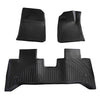 TPE Floor Mats With Carpet 2-Layer Black Fit For BYD Shark 6 4WD CVT 2024-ON