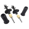 Pair Front Shock Absorbers Fit For Ford Fiesta WS WT 1.0L 1.5L Hatchback WZ 1.6L Sedan Hatchback Mazda 2 DE 2007-2019