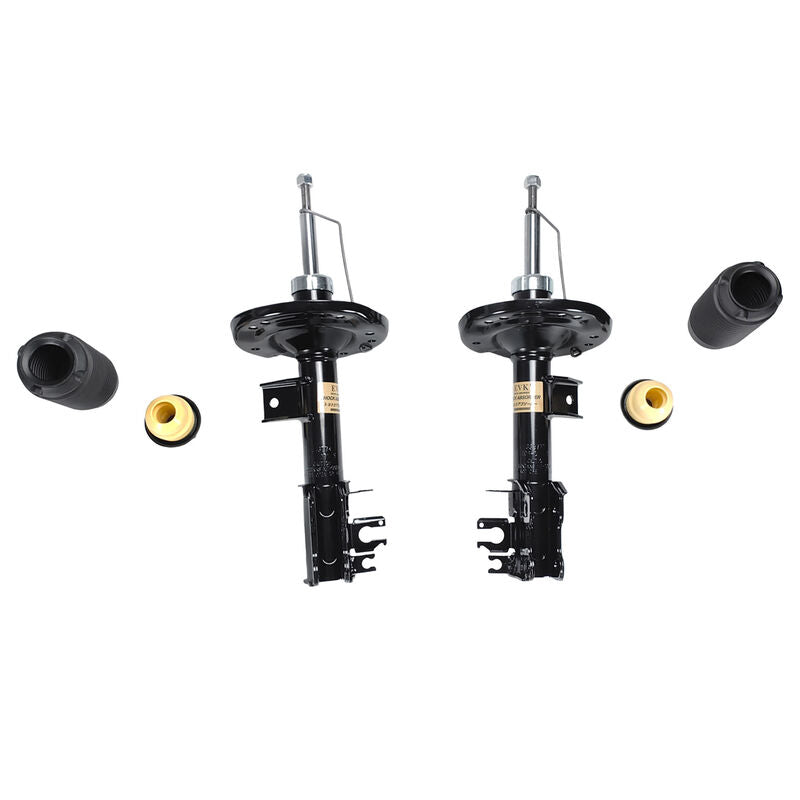 Pair Front Strut Shock Absorbers Fit For Abarth 500 Fiat 500 500C 0.9L 1.2L 1.4L 312A 169A 2008-2021 333766 333767 - image 1