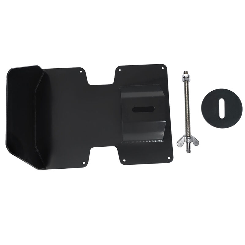 Aluminium Ute Toolbox Canopy 4WD Spare Wheel Carrier Black — view 2
