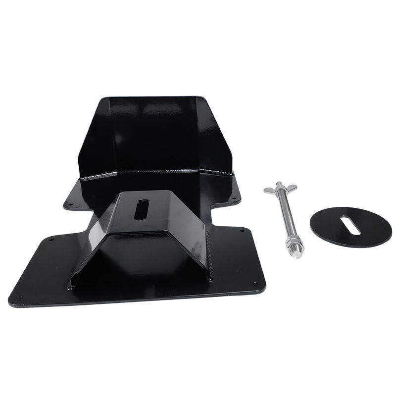 Aluminium Ute Toolbox Canopy 4WD Spare Wheel Carrier Black — view 4
