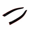 2x Black Weather Shields Window Sun Visors Fit Ford Falcon FG ute 2008-2019 Door