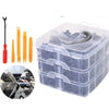 625 PCS Car Body Trim Clips Retainer Bumper Auto Panel Push Plastic Fastener Kit