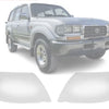 Fits Toyota Landcruiser 80 Series Twin Lights 90 - 98 Headlight Protector Pair*