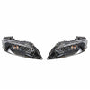 Pair Head Lights Front Lamp Black Left + Right Set For Mazda 6 GG GY 2005-2008