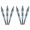 Glow Plugs Fit For Landcruiser 1HZ 1990-2007 4.2L Diesel 70 80 100 105 Series 6pcs