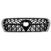 Grille Front Gloss Black With Chrome Fit For Toyota Landcruiser 200 Series Wagon 08/2007-10/2015
