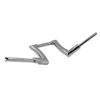 12" Rise Handlebar Ape Hangers 1" Clamp Fat Bar Chrome Fit For Harley Honda Yamaha Suzuki Kawasaki Triumph - image 2