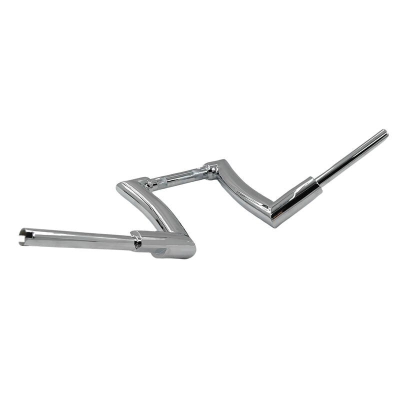 12" Rise Handlebar Ape Hangers 1" Clamp Fat Bar Chrome Fit For Harley Honda Yamaha Suzuki Kawasaki Triumph - image 2