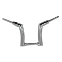 12" Rise Handlebar Ape Hangers 1" Clamp Fat Bar Chrome Fit For Harley Honda Yamaha Suzuki Kawasaki Triumph - image 3