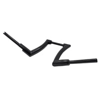 14" Rise Ape Hanger Handlebar 2" Fat Bar Black Fit For Harley Davidson Sportster XL883 XL1200 X48 72 Street Bob Dyna - image 2
