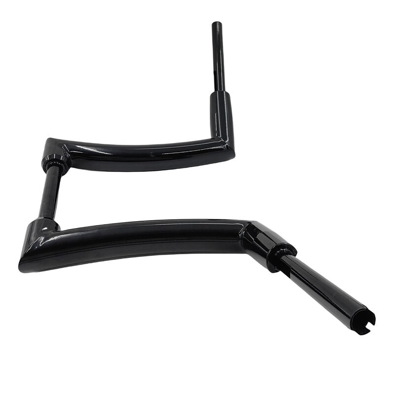 14" Rise Ape Hanger Handlebar 2" Fat Bar Black Fit For Harley Davidson Sportster XL883 XL1200 X48 72 Street Bob Dyna - image 4