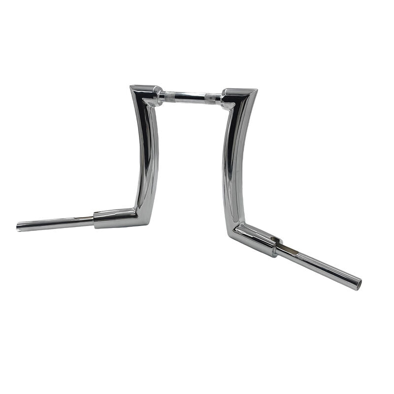 14" Rise 2" Ape Hanger Handlebar Chrome Fit For Harley Davidson Sportster XL883 XL1200 X48 72 Street Bob Dyna - image 2