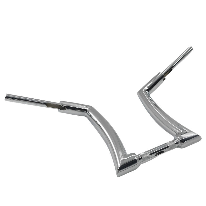 14" Rise 2" Ape Hanger Handlebar Chrome Fit For Harley Davidson Sportster XL883 XL1200 X48 72 Street Bob Dyna - image 6