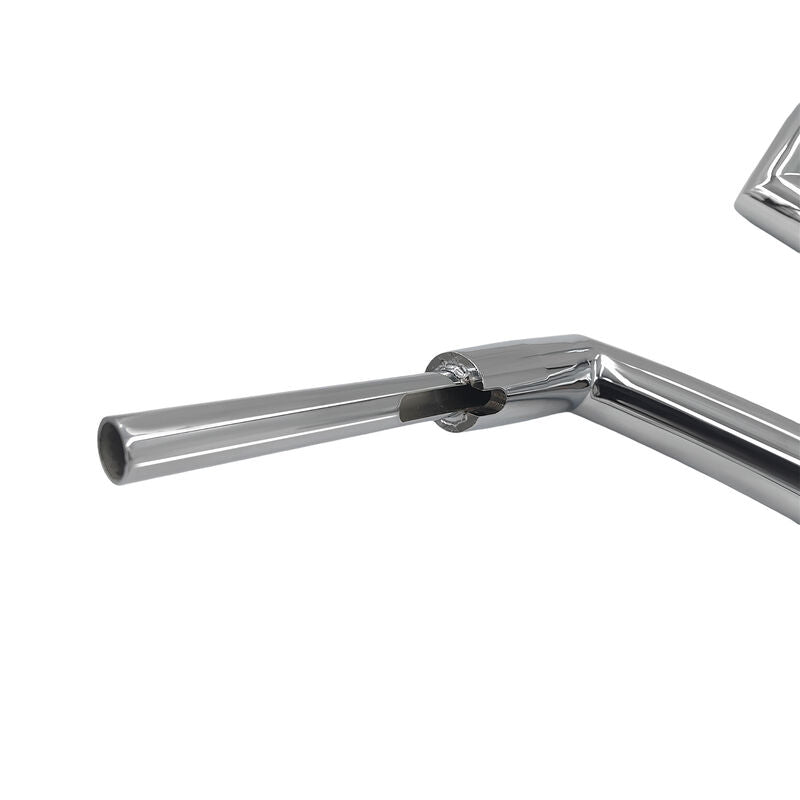 14" Rise 2" Ape Hanger Handlebar Chrome Fit For Harley Davidson Sportster XL883 XL1200 X48 72 Street Bob Dyna - image 9