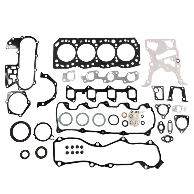 VRS Cylinder Head Gasket Kit Fit For Toyota Hilux LN106R LN107R LN111R LN130R 4 Cyl 8V Diesel 1988-1997 - image 2