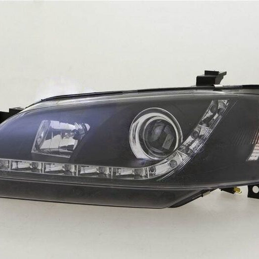 DRL LED Head Lights Fit For Ford Falcon BA BF Farimont FPV Sedan Ute 2002-2006 - image 3