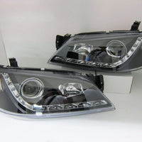 DRL LED Head Lights Fit For Ford Falcon BA BF Farimont FPV Sedan Ute 2002-2006 - image 7