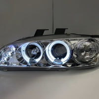 Clear LED Projector Angle Eyes Head Light Fit For Honda Civic EG SI SIR VTI 1991-1995 - image 3