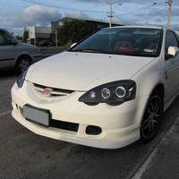 Black Dual Halo LED Projector Headlights Fit For Honda Integra Type S Type R 2001-2003 - image 9