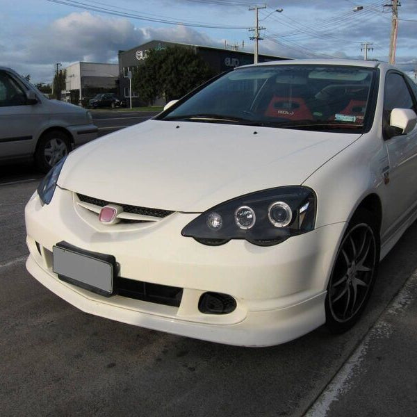 Black Dual Halo LED Projector Headlights Fit For Honda Integra Type S Type R 2001-2003 - image 9