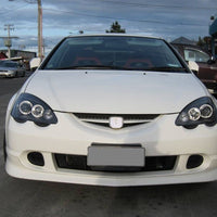 Black Dual Halo LED Projector Headlights Fit For Honda Integra Type S Type R 2001-2003 - image 11