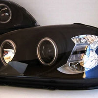 Black CCFL Angle Eye Projector Headlights Fit For Honda CIVIC EK VTIR VTIS 1999-2000 - image 11