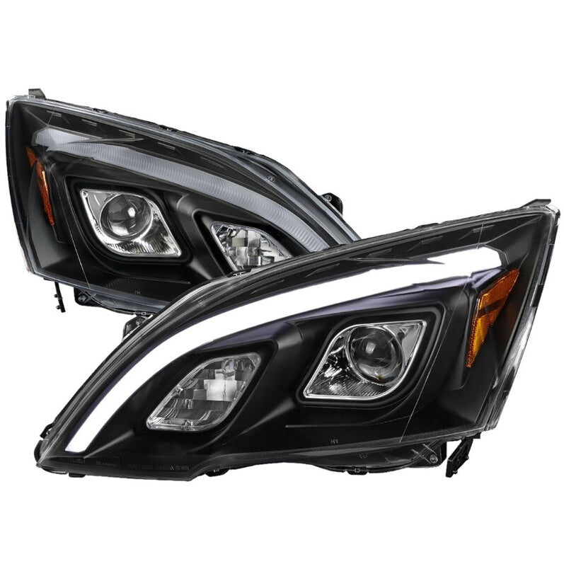3D LED DRL Looks Projector Headlights Fit For Honda CR-V CRV 2007-2012 - image 1