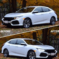 Full LED Projector Headlights Sequential DRL Fit For Honda Civic Type R FK7 FK8 2016-2021 - image 2