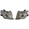 Pair Head Light Fit For Mitsubishi Pajero NS NT NW 11/2006-09/2015 Halogen Manual