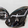 Black 3D LED DRL Projector Head Lights Fit For Nissan Skyline 350GT Infiniti G35 V35 2001-2006