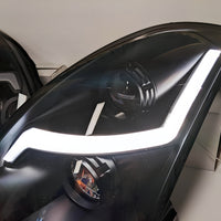 Black 3D LED DRL Projector Head Lights Fit For Nissan Skyline 350GT Infiniti G35 V35 2001-2006 - image 7