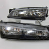 JDM Black OE Headlights Fit For Nissan S14 Silvia 200SX S2 1996-1998