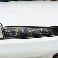 JDM Black OE Headlights & Black Corner Head Lights Fit For Nissan Silvia S14 200SX S2 1996-1998 - image 3