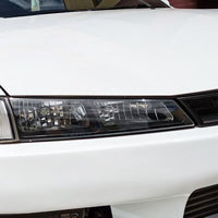 JDM Black OE Headlights & Black Corner Head Lights Fit For Nissan Silvia S14 200SX S2 1996-1998 - image 4