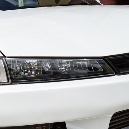 JDM Black OE Headlights & Black Corner Head Lights Fit For Nissan Silvia S14 200SX S2 1996-1998 - image 4
