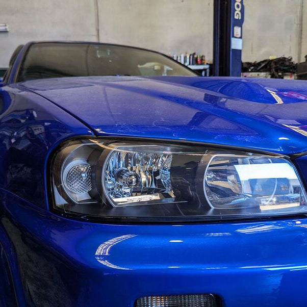 BNR34 GTR R34 OE Style Headlights Fit For Nissan Skyline R34 GTT GTR 1998-2001 - image 13