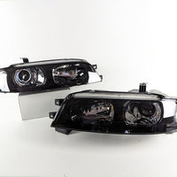 JDM Black OE Projector Headlights Fit For Nissan Skyline R33 GTR GTS25 GTS Series 1&3 - image 4