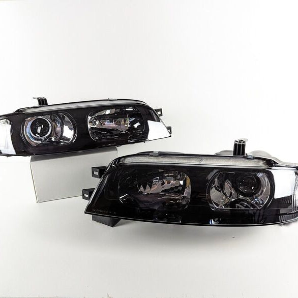JDM Black OE Projector Headlights Fit For Nissan Skyline R33 GTR GTS25 GTS Series 1&3 - image 4