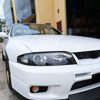 JDM Black OE Projector Headlights Fit For Nissan Skyline R33 GTR GTS25 GTS Series 1&3 - image 6