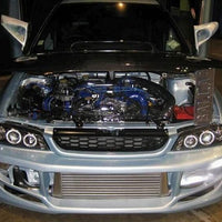 Black Angel Eye LED Projector Headlights Fit For Subaru Impreza WRX STI GC8 1992-2000 - image 8