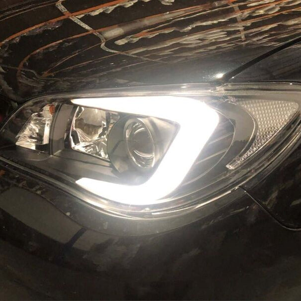 LED 3D Stripe DRL Projector Headlights Fit For Subaru Impreza WRX GD HID TYPE 2005-2007 - image 9